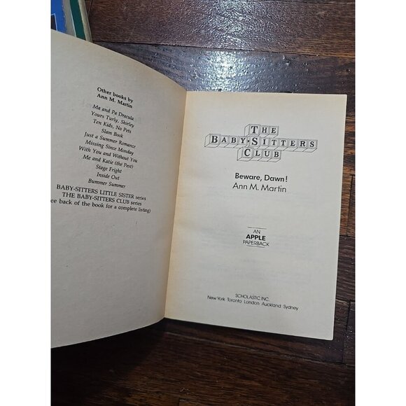 The Baby-sitters Club Mystery #2 Beware, Dawn! By Ann M. Martin Vintage - Picture 5 of 6